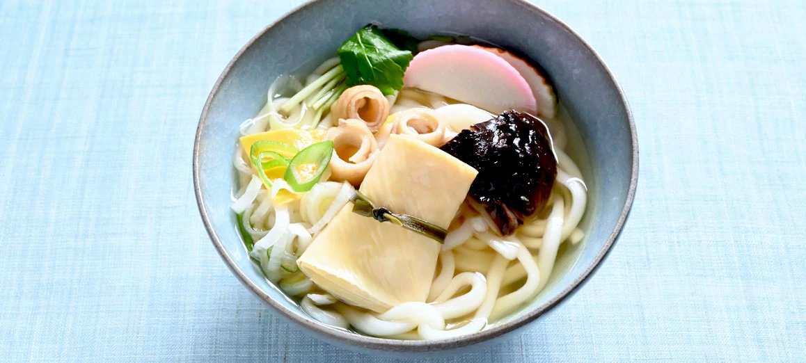 おはらぎゆばの京風しっぽくうどん＿京ゆばレシピ